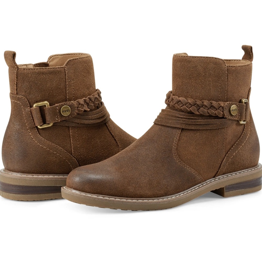 Jeno Round Toe Casual Booties - earth® shoes